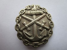 Deutsches Reich Verwundetenabzeichen der Marine in silber