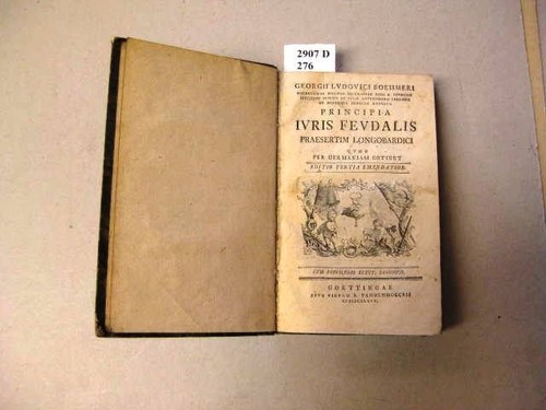 Principia iuris feudalis - principia,