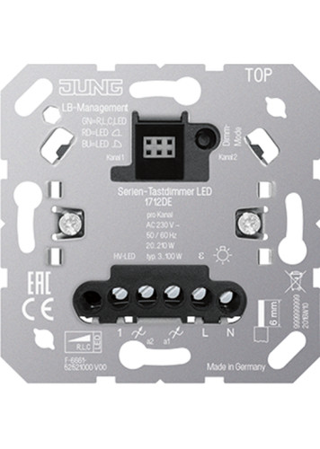 Jung 1712de serien tastdimmer - jung, serien-tastdimmer