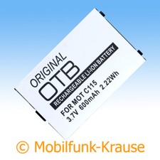 Akku f. Motorola C118 600mAh