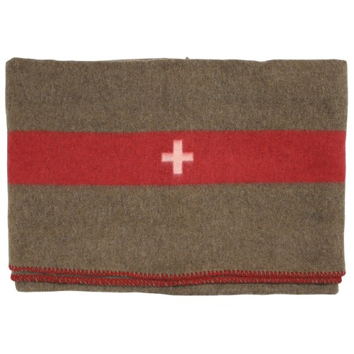 Schweizer armee decke braun - armee,