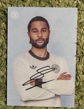 Autogrammkarte Serge Gnabry