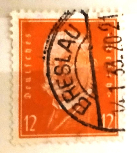 Briefmarke deutsches reich - briefmarke,