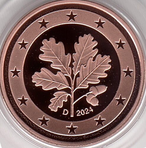Deutschland brd cent pp - deutschland, 5