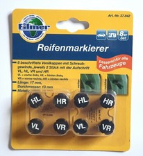 Ventilkappen Reifenmarkierer