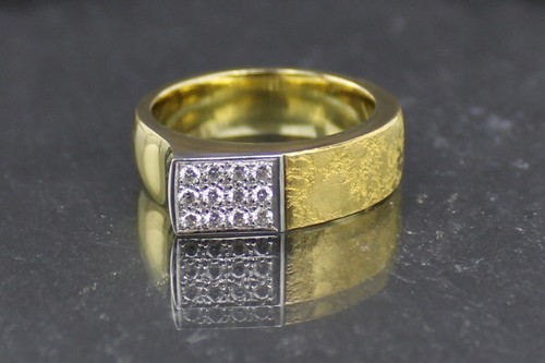 Massiver goldring - massiver,