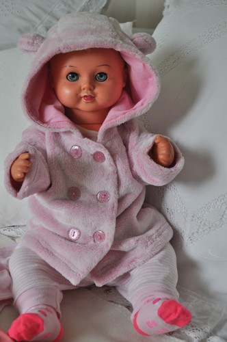 Baby puppe mit schlafaugen 52 - ,