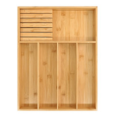 Bambus Besteckorganizer