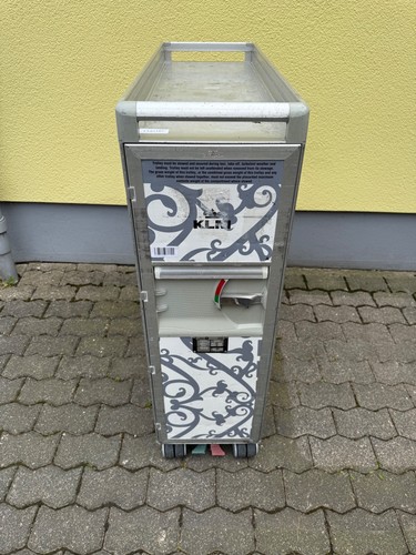Klm flugzeugtrolley - klm,
