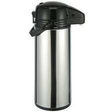 Edelstahl Thermokanne 1,9 L Pumpkanne Isolierkanne Thermoskanne Airpot Iso-Kanne