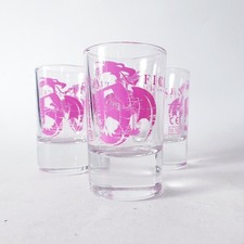 3x FICKEN Liqours Schotglas Party-Likör Partyschnaps Schnapsglas 2 cl