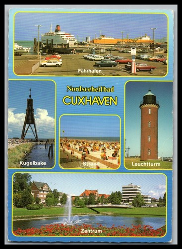 Ansichtskarte nordseeheilbad - ansichtskarte,