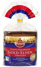 Wicklein Nürnberger Gold Elisen Lebkuchen Oblaten 3-fach Weihnachten 250g