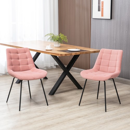 Homcom 2er set esszimmerstuhl - homcom,