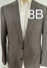 8B MONTEGO Anzug Gr. 52, brau, grau, beige, 70 % Schurwolle NEU