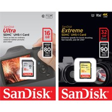SD SanDisk Speicherkarte für