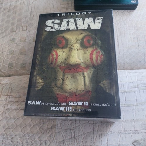Dvd trilogy saw box fsk - 3d, 18