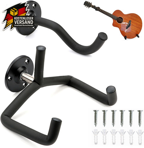 Gitarrenhalter wandmontage - gitarrenhalter,