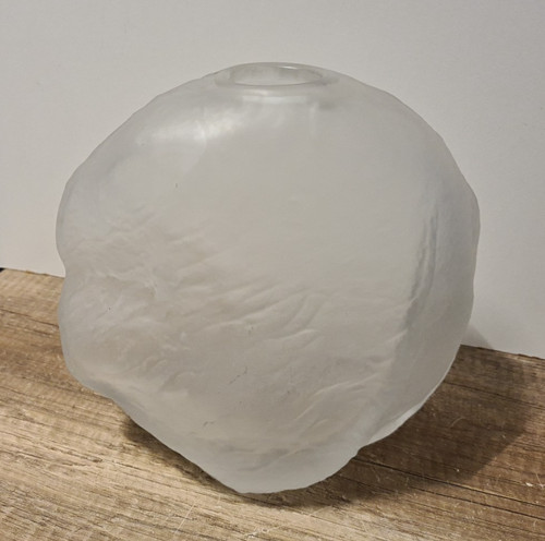 Vintage schwere glas - schwere, vase
