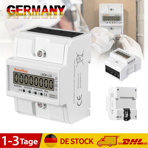 Drehstromzähler geeicht für