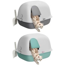 PawHut Katzentoilette mit