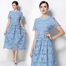 Set damen azzurro - set, spitze