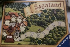 Sagaland Vintage Spiel Ravensburger komplett mit Anleitung