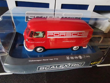 Sammlungsauflösung- Scalextric  VW Bus T1 Renndienst Porsche Van  Neu  in OVP