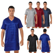 Nachthemd damen herren satin - herren,