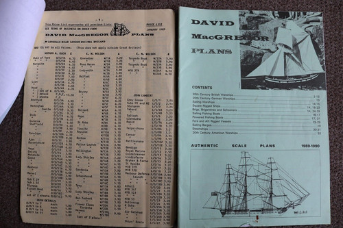 David macgregor pläne katalog - david,