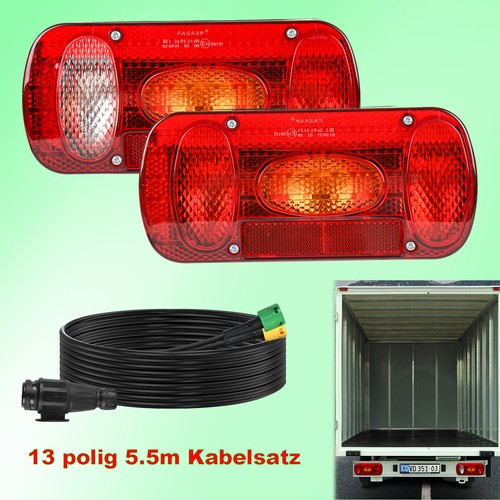 Rückleuchten set polig pkw - set,