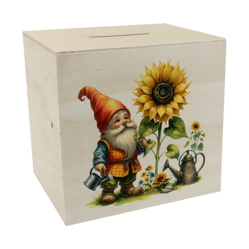 Gartenzwerg mit gießkanne - mit,