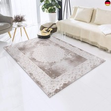 Impression Teppich Wohnzimmer Deko - Kurzflor Teppich im Vintagelook Öko-Tex 