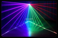 Laser voll farbige Laserlicht Single Head RGB Stage Dance Hall Bars Disco Muster