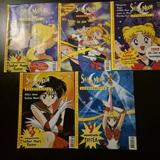 Sailor Moon Sonderhefte 2, 3, 4, 6, 7, Mit Postern