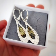 925 Silber Ohrringe mit