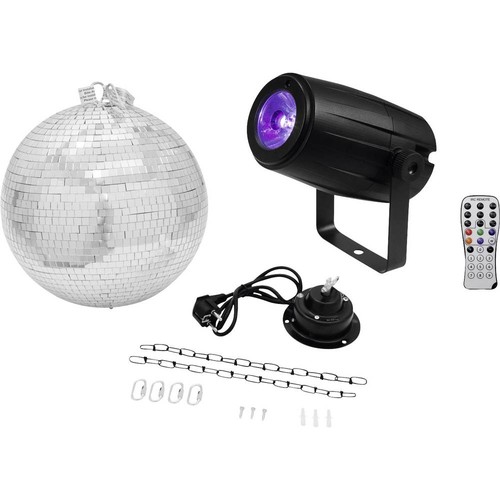 Eurolite led discokugel set - led, discokugel-set