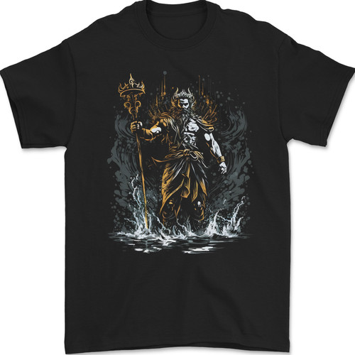 Poseidon greek god - god, water
