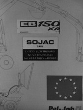 # 27 PelJob EB150  Bedienungsanleitung Service manual Ersatzteilliste Parts list