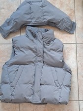 Sommerweste Grau Größe L Mit Kaputze abnehmbar Ohne Ärmel Von Newyorker