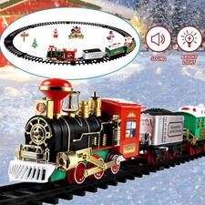 Weihnachtsbahn Zug Eisenbahn Zug Spielset Elektronisch Modelleisenbahn Spielzeug