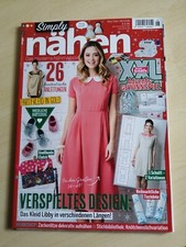 Simply Nähen  06/2019 Nov/ Dez- 26 Anleitungen 