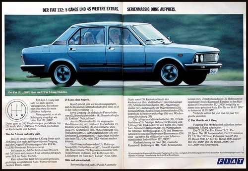 Fiat 132 2000 originale - 132,