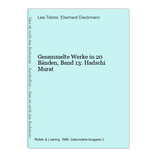 Gesammelte werke 20 - werke, in