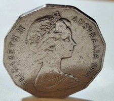 50 Cent Münze 1974 Australien