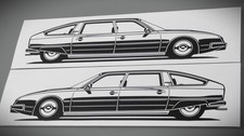 Citroen CX Prestige Sticker
