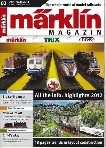 Marklin magazin english - magazin, (english