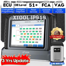  XTOOL IP919 Profi OBD2 Diagnosegerät KFZ Auto Scanner ALLE SYSTEM ECU Coding DE
