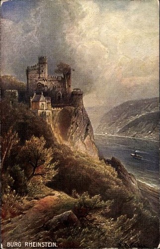 Alte burg rheinstein - alte,