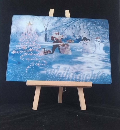 Frohe weihnachten schneidbrett - weihnachten,